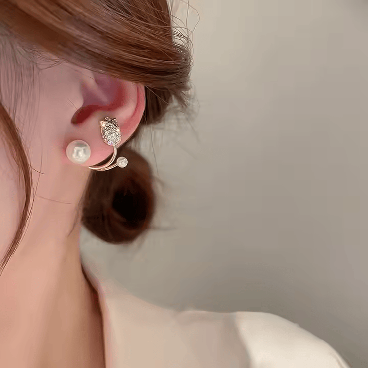 Elegant Pearl Earrings