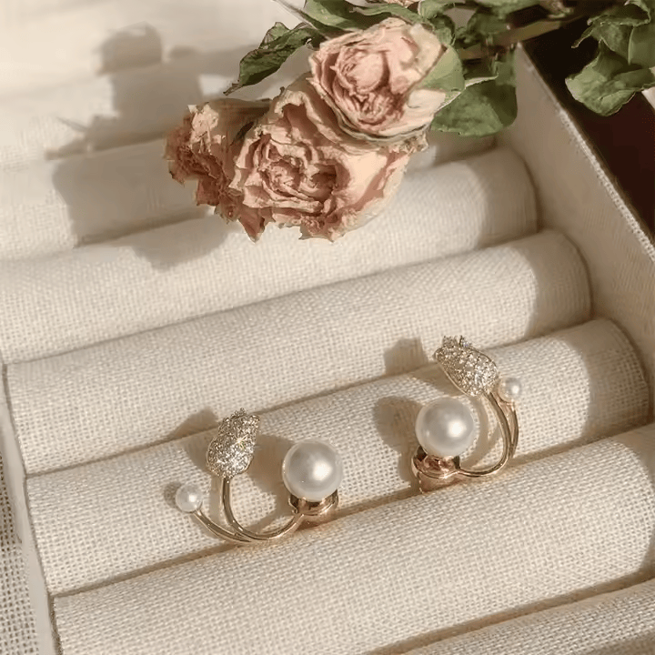 Elegant Pearl Earrings