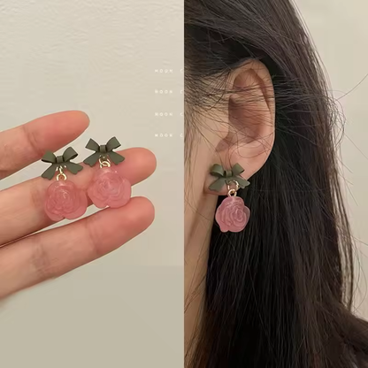 Pink Flower Drops – Pretty in Pastel