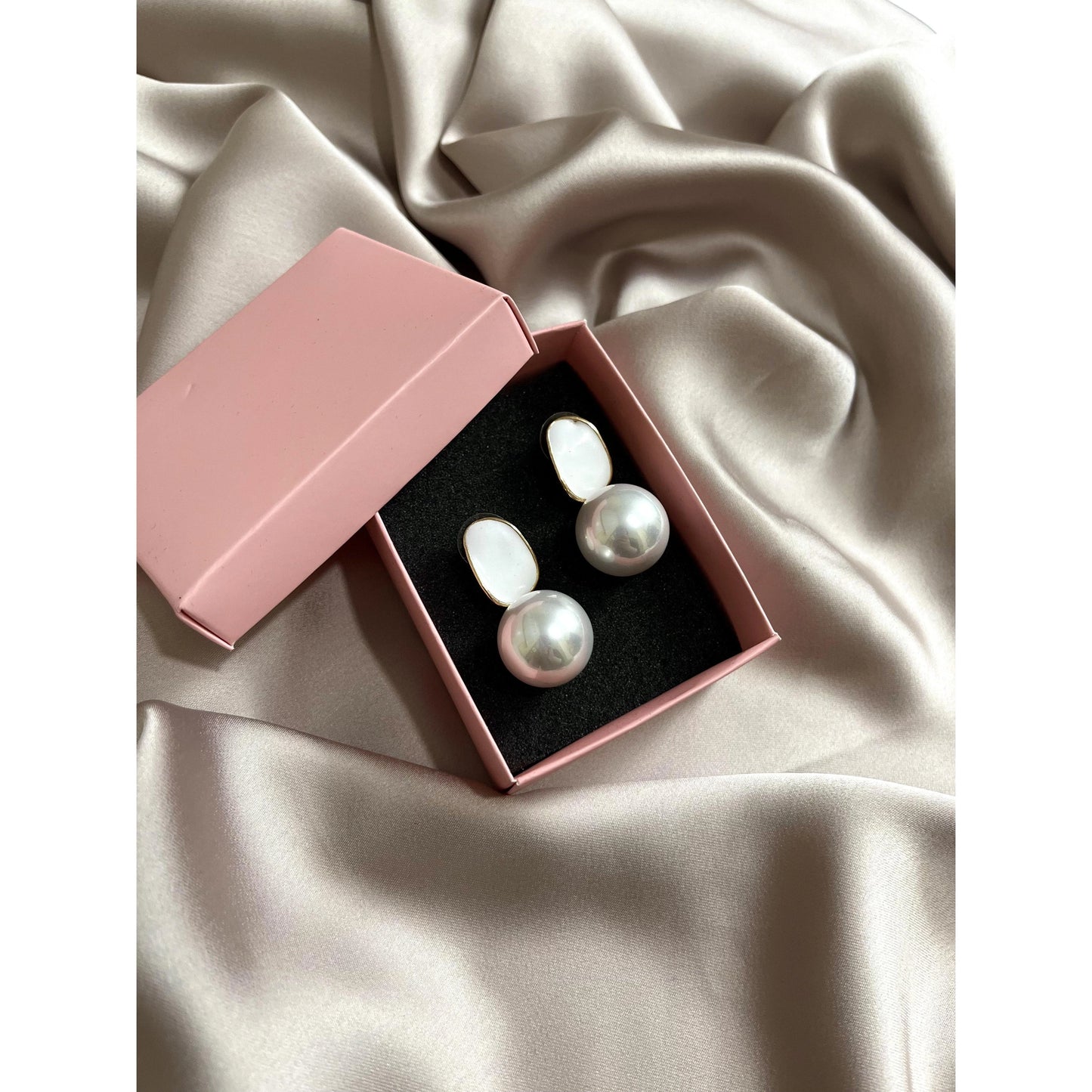 Elegant Pearl Drop Earrings