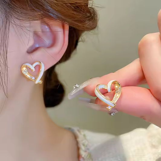 Heart-Shaped Earrings