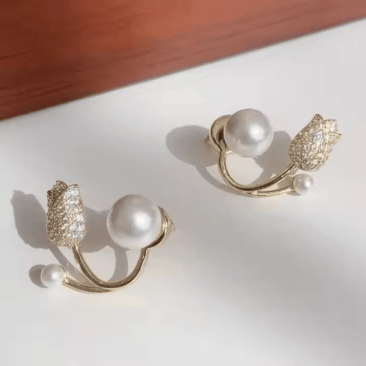 Elegant Pearl Earrings